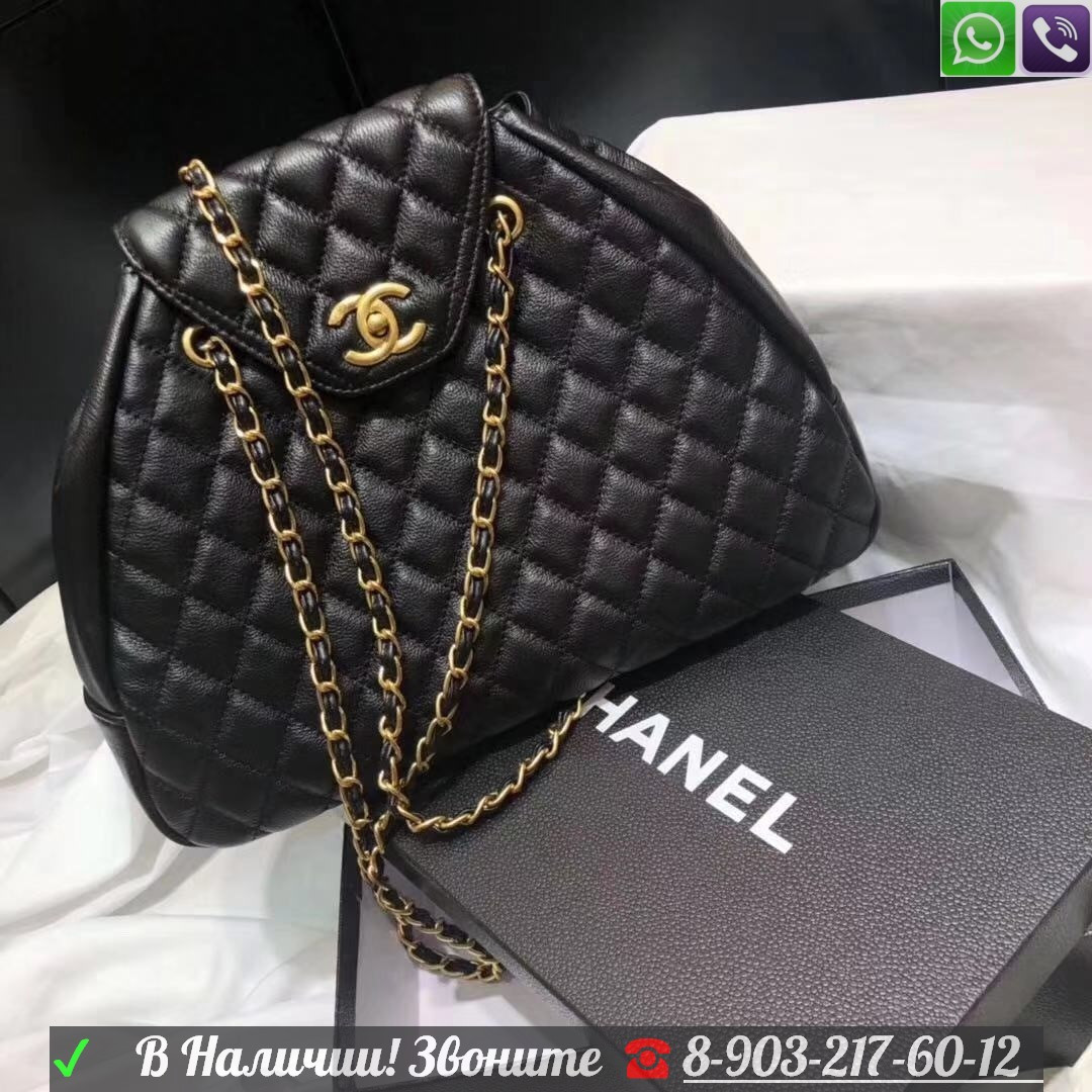 Сумка мешок Chanel Шанель с прострочкой - фото 5 - id-p99199290