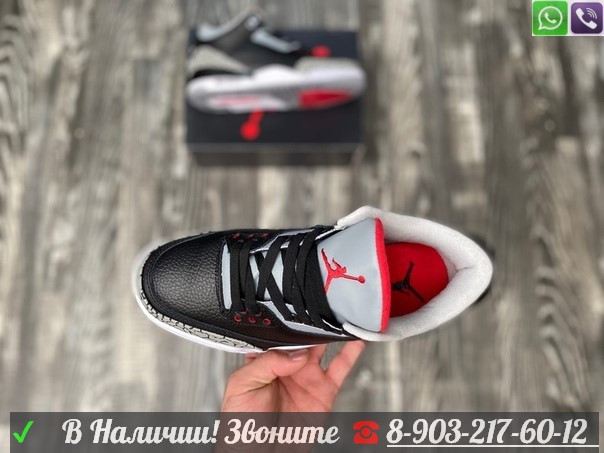 Кроссовки Nike Air Jordan 4 черные - фото 8 - id-p99208812