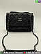 Сумка Chanel стеганная Шанель черная, фото 7