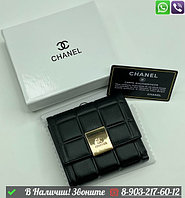 Кошелек Chanel на кнопке Черный