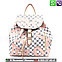 Рюкзак Louis Vuitton Sperone Белый с розовым, фото 5