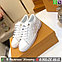 Кроссовки Louis Vuitton LV Сникерсы белые, фото 4