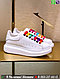 Кроссовки Alexander McQueen с разноцветными шнурками., фото 2