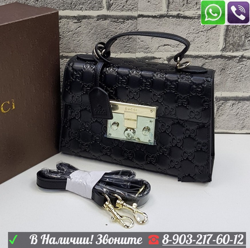 Сумка Gucci Titan padlock - фото 3 - id-p99195576