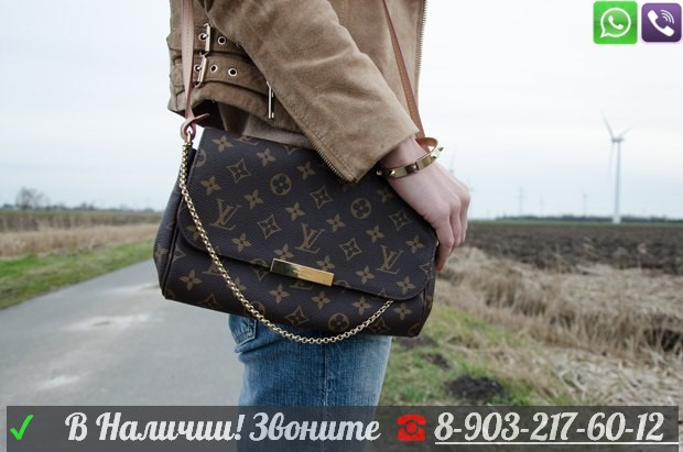 Louis Vuitton Favorite Луи Виттон Сумка Клатч с крышкой