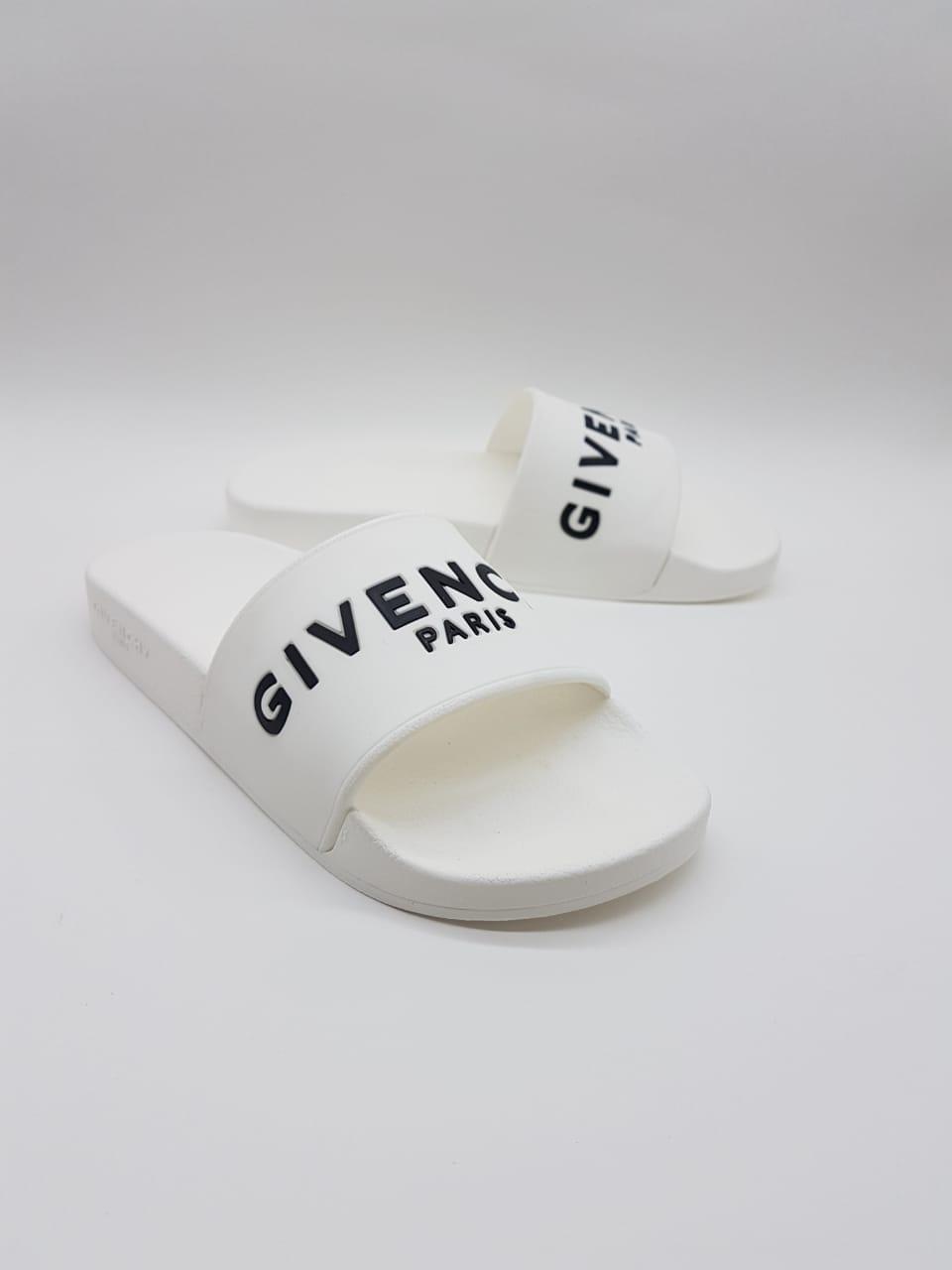 Шлепанцы Givenchy резиновые Белый - фото 4 - id-p99205987