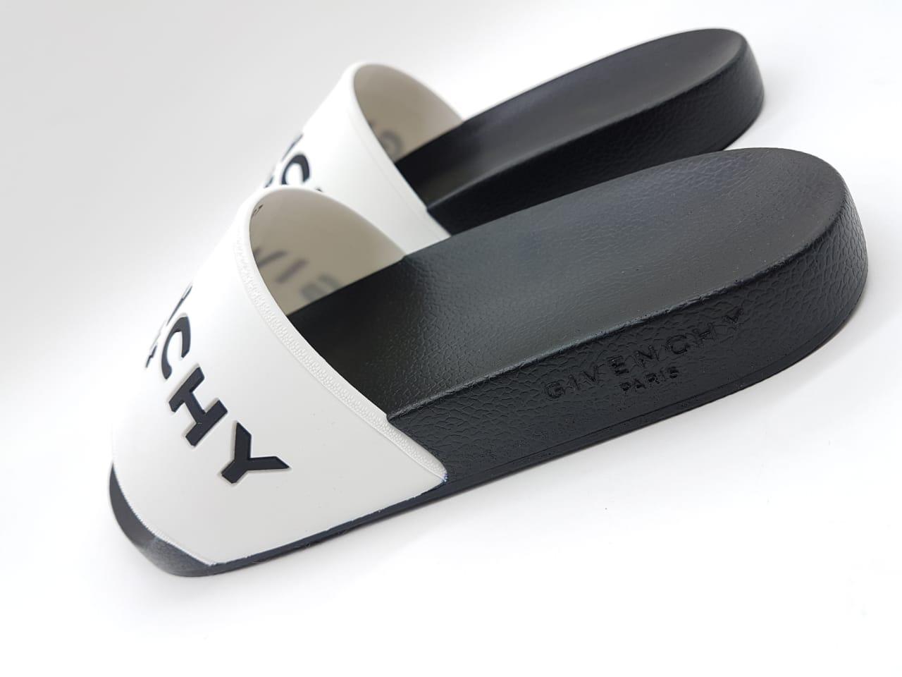 Шлепанцы Givenchy резиновые Белый - фото 7 - id-p99205987