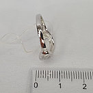 Кольцо из серебра с бриллиантом SOKOLOV 87010012 покрыто  родием, фото 3