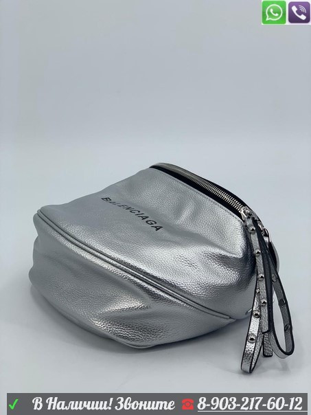 Поясная сумка Balenciaga с кисточкой - фото 10 - id-p99209863