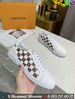 Кеды Louis Vuitton FRONTROW белые кроссовки