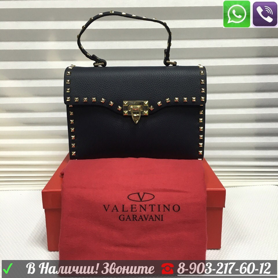 Сумка Valentino Garavani Rockstud 30 Валентино - фото 6 - id-p99195623