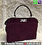 Сумка Fendi Peekaboo Замшевая, фото 5