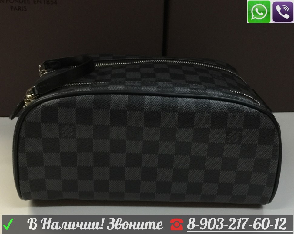 Сумка Louis Vuitton Toiletry Нессесер Косметичка Луи Витон - фото 10 - id-p99195633