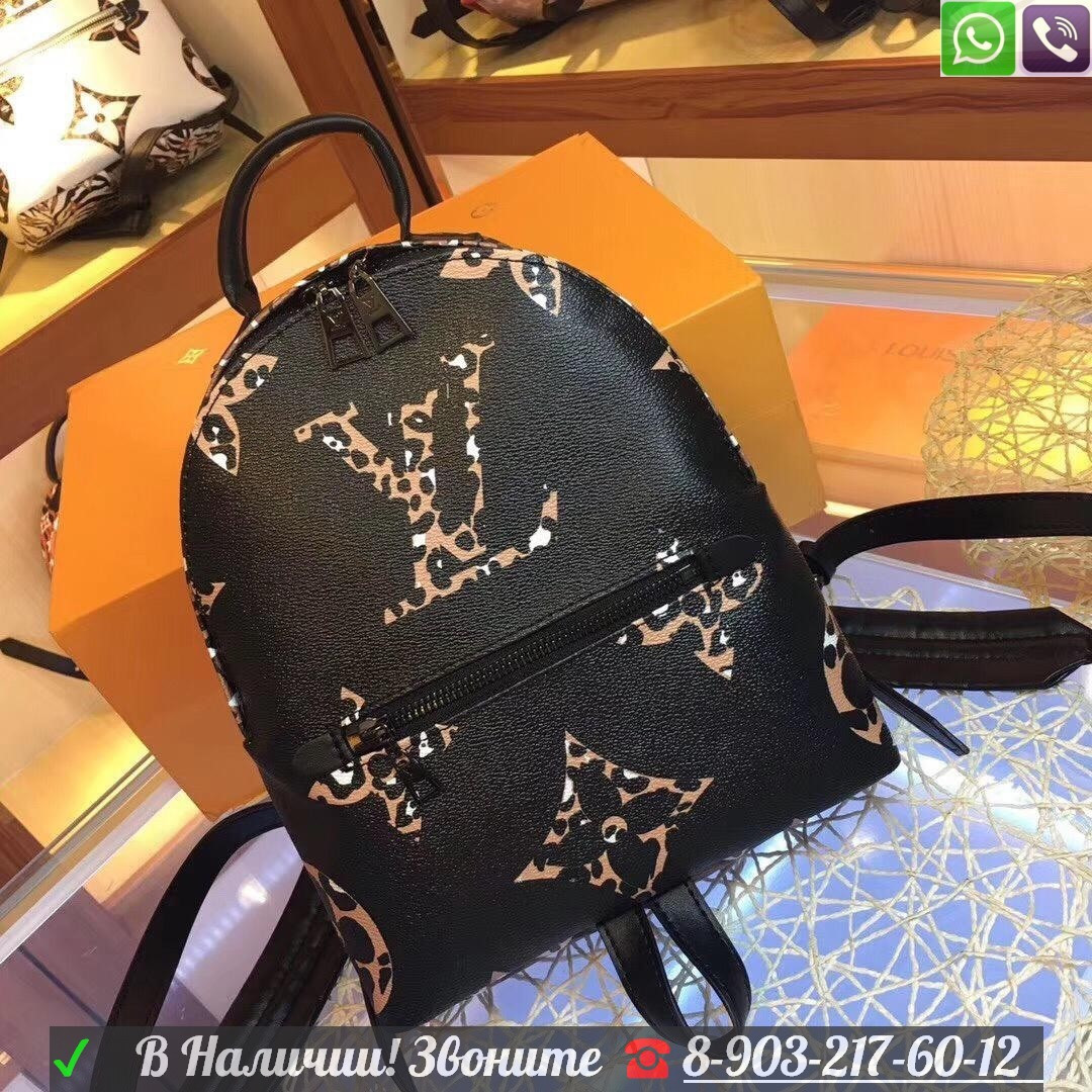 Женский рюкзак Louis Vuitton Jungle монограмма - фото 2 - id-p99199403