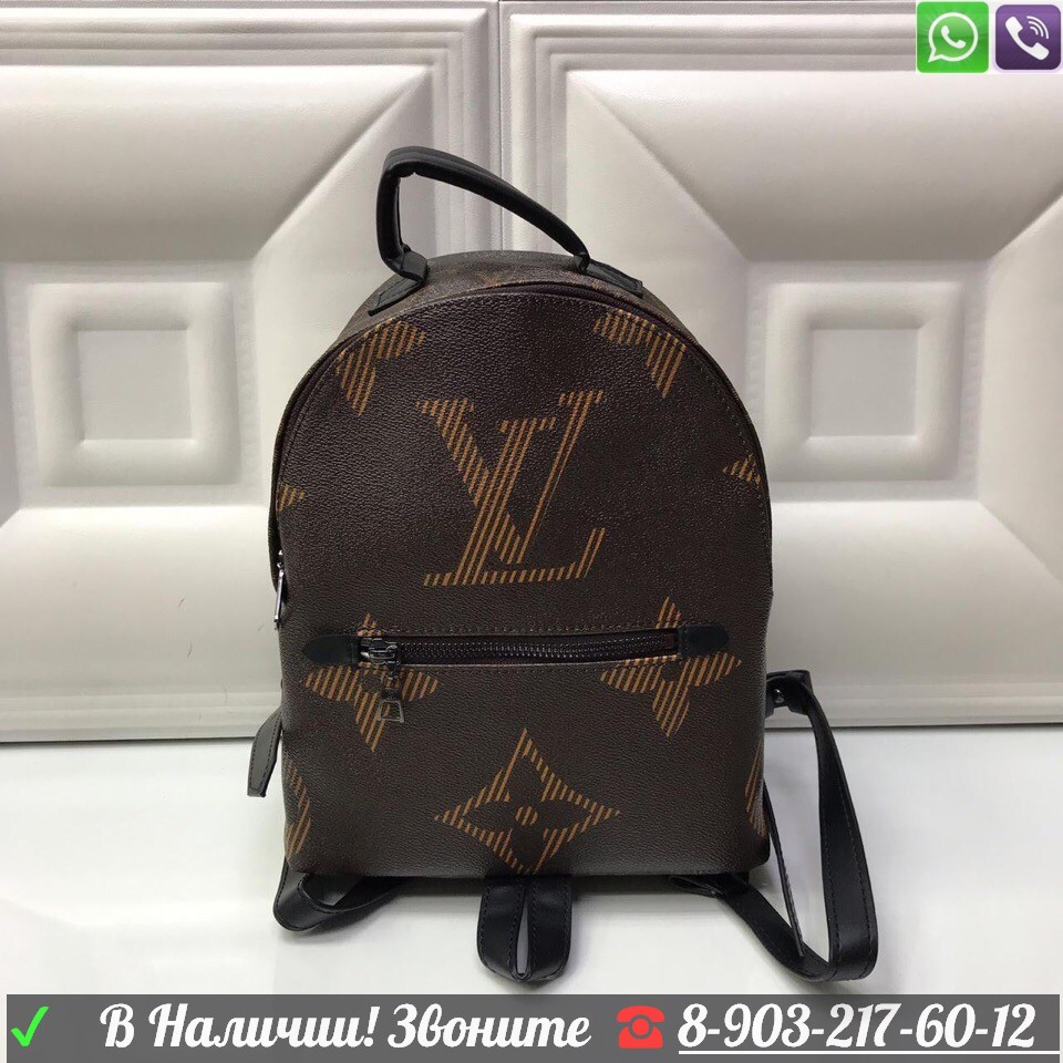 Женский рюкзак Louis Vuitton Jungle монограмма - фото 5 - id-p99199403
