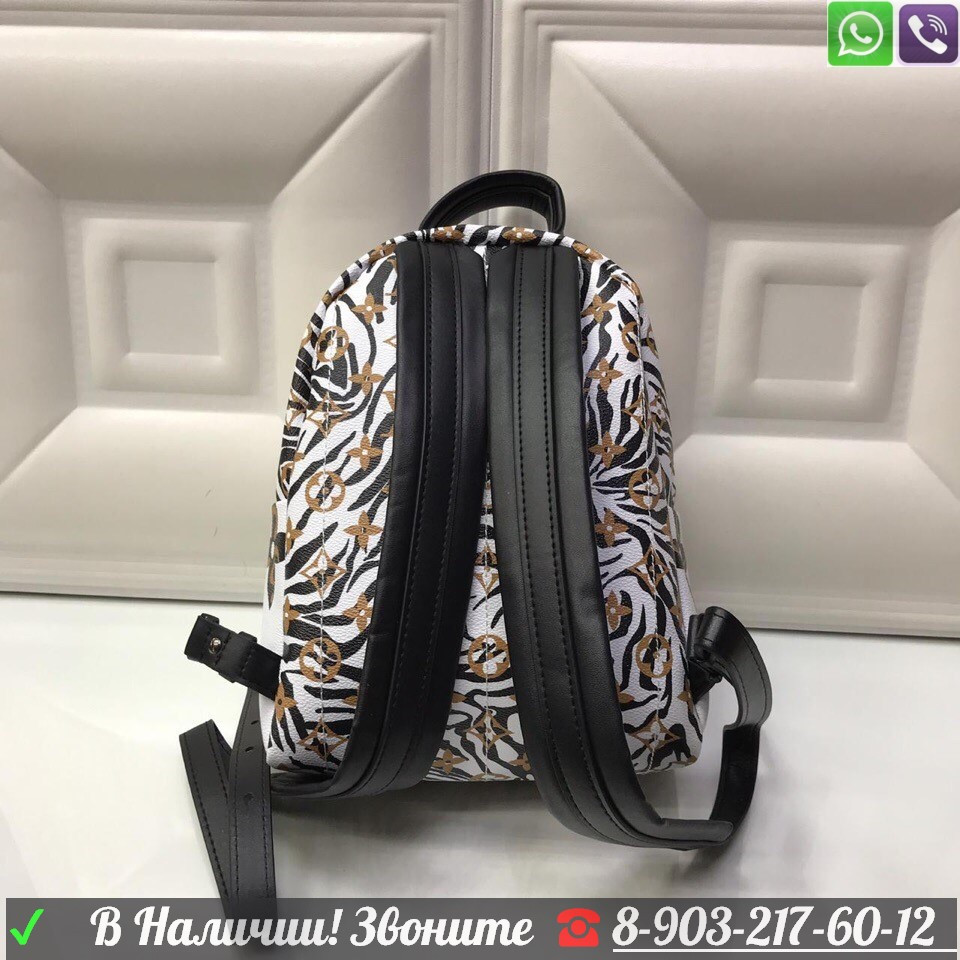 Женский рюкзак Louis Vuitton Jungle монограмма - фото 10 - id-p99199403