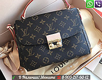 Сумка Louis Vuitton Croisette Луи Виттон Клатч damier azur monogramm