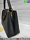 Сумка Louis Vuitton Capucines MM Луи Виттон с декором Черная, фото 5
