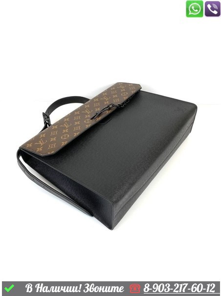 Портфель Louis Vuitton Robusto черный - фото 4 - id-p99211848