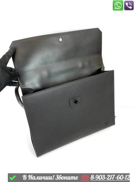Портфель Louis Vuitton Robusto черный - фото 6 - id-p99211848