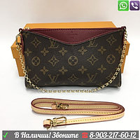 Сумка Louis Vuitton Pochette Accessoires коричневый