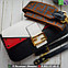 Сумка Fendi Baguette tricolor Фенди клатч черный, фото 7