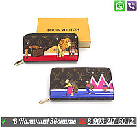 Кошелек Louis Vuitton Zippy Monogram c львом