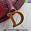 Сумка Dior saddle Бордовая CD Диор, фото 9