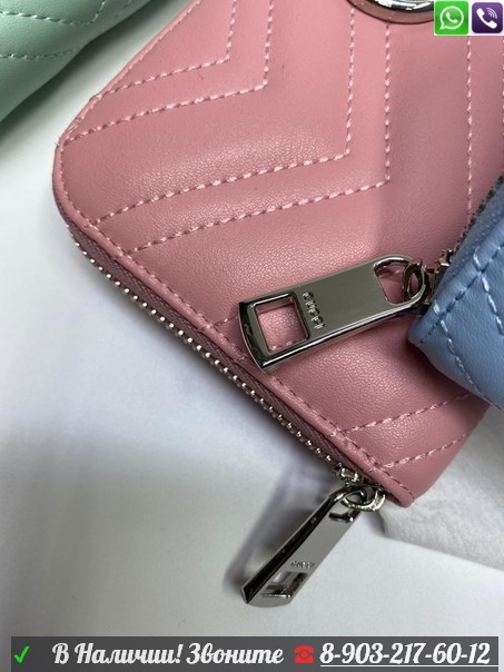 Кожаный кошелек Gucci Gucci Marmont - фото 9 - id-p99206120