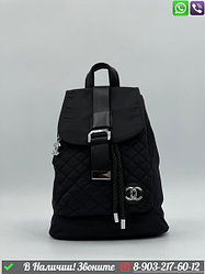 Рюкзак Chanel нейло черный