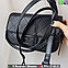 Сумка Fendi Baguette Фенди клатч кожаный черный, фото 7