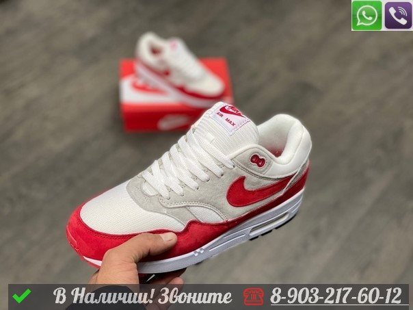 Кроссовки Nike Air Max красные - фото 9 - id-p99214846