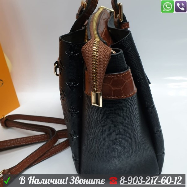 Сумка Louis Vuitton Тоут крокодиловая - фото 7 - id-p99200452