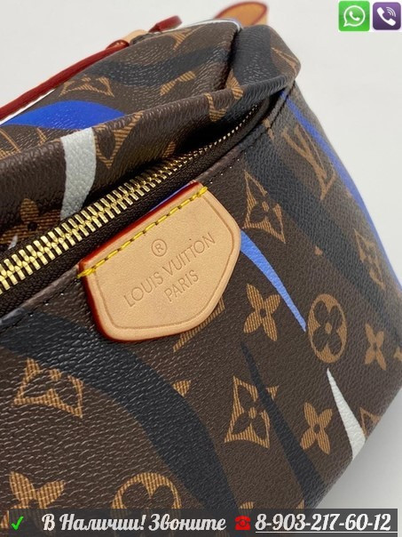Поясная сумка Louis Vuitton хакки - фото 8 - id-p99203293