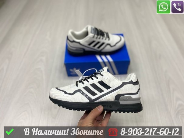 Кроссовки Adidas ZX 750 белые - фото 4 - id-p99214870