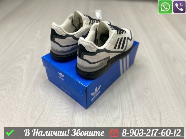 Кроссовки Adidas ZX 750 белые - фото 6 - id-p99214870
