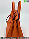 Сумка Hermes Birkin 30 оранжевая, фото 7