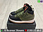 Зимние кроссовки Nike Air Jordan 1 Mid зеленые, фото 2