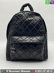 Рюкзак Chanel тканевый черный