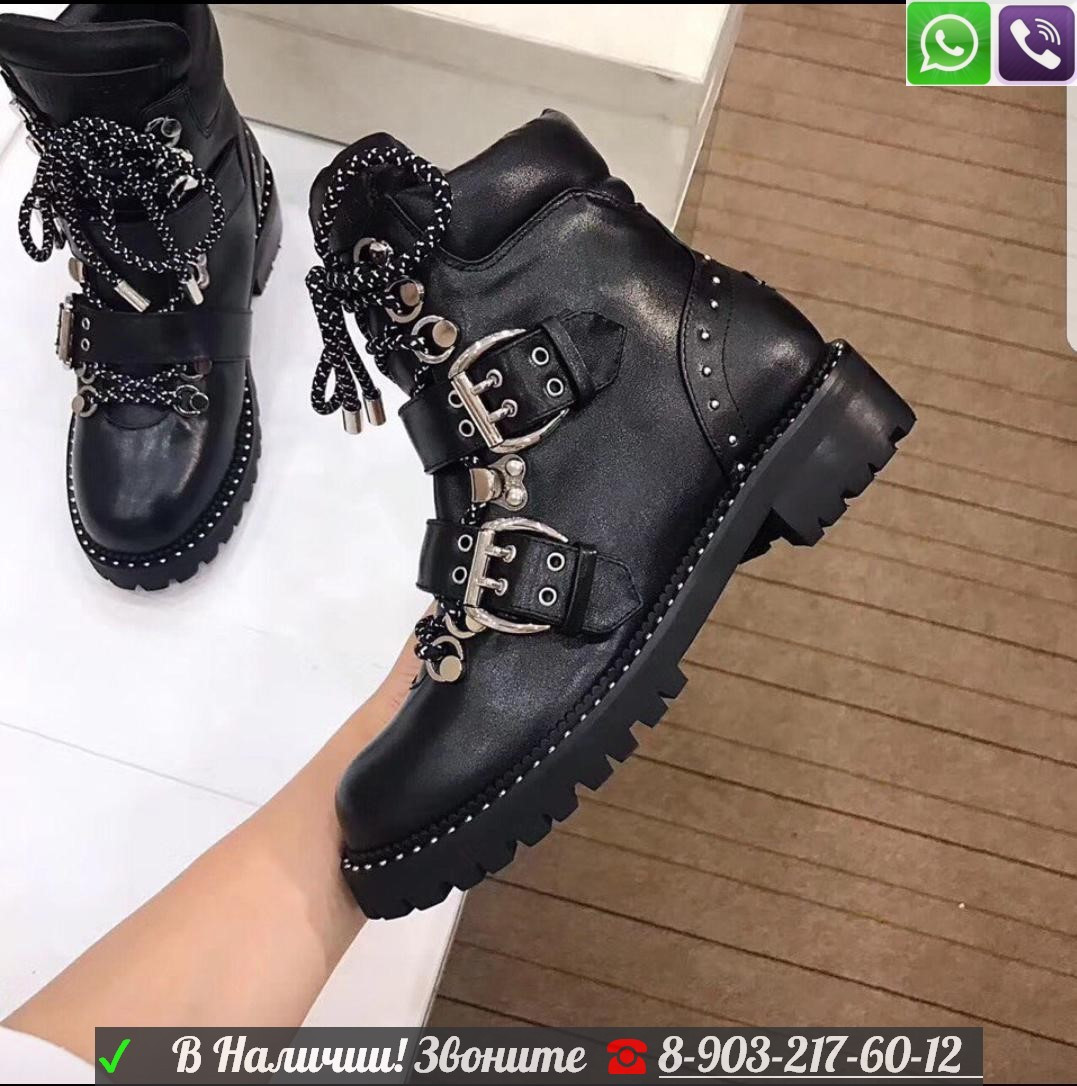 Ботинки Jimmy Choo кожаные черные - фото 2 - id-p99212025