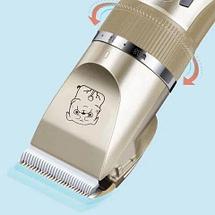 Машинка-триммер с USB-зарядкой для стрижки собак и кошек NIKAI Pet Hair Clipper, фото 3