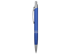 Ручка шариковая Кварц, синий/серебристый, фото 2