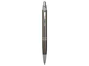 Ручка шариковая Кварц, темно-серый/серебристый, фото 2
