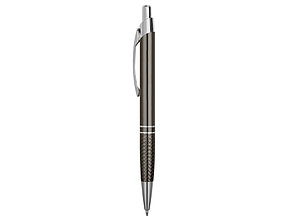 Ручка шариковая Кварц, темно-серый/серебристый, фото 2