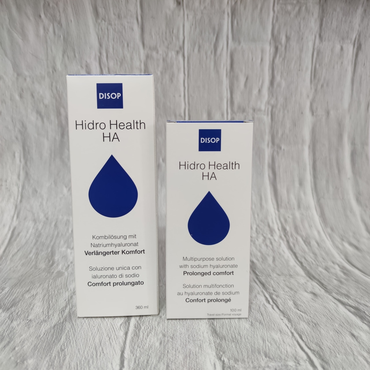 Раствор для контактных линз ,Hidro Health HA, 360 ml