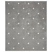 Ковер  ЛЕН точечный/серый 133x160 см ИКЕА, IKEA