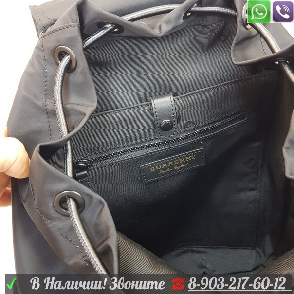 Рюкзак Burberry Rucksack черный - фото 7 - id-p99209643