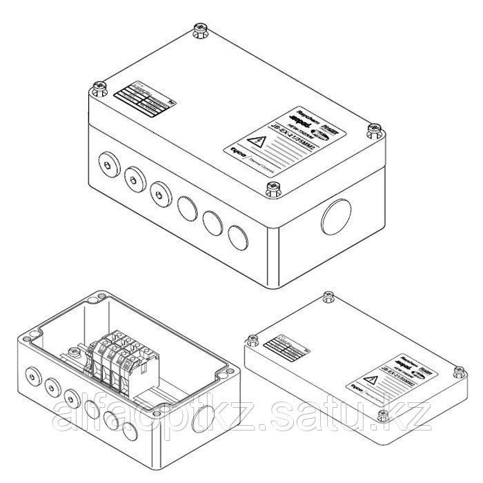 Cоединительная коробка (6xM25) JB-EX-25/35MM2 (EE x e)