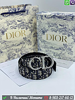 Ремень Dior 30 Montaigne черный