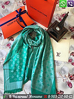 Шарф Louis Vuitton с логотипом фуксия